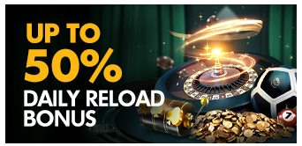 50% daily reload bonus
